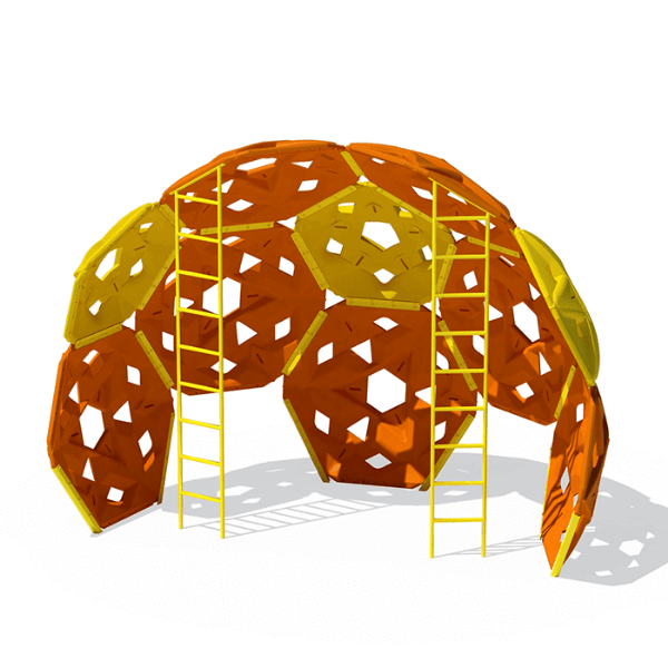 87000024XX - Half Plastic Climbing Dome - Ages 5 to 12 yr
