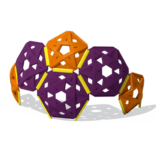 87000038XX - C Bridge Matrix Plastic Climbing Dome - Ages 5 to 12 yr