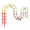 90007112 - Camel Back Playground Ladder - Ages 5 to 12 yr