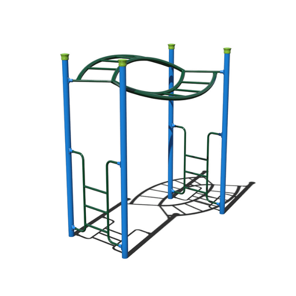 AFR0166XX - Over Under Overhead Ladder Playground Monkey Bars - Ages 5 to 12 yr