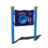 AFR0260XX - Half Drive Shift Freestanding Playground Play Panel - Ages 2 to 12 yr - Blue