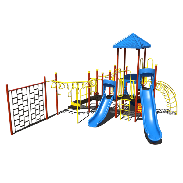 CW-0002 - Elevation Station Commercial Playground Equipment - Ages 5 to 12 yr - Front