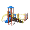 CW-0002 - Elevation Station Commercial Playground Equipment - Ages 5 to 12 yr - Back