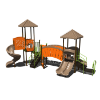 CW-0003 - Fun Zone Fortress Commercial Playground Equipment - Ages 2 to 12 yr - Front