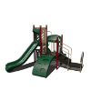 CW-0006 - Little Risers Commercial Playground Equipment - Ages 2 to 12 yr - Back