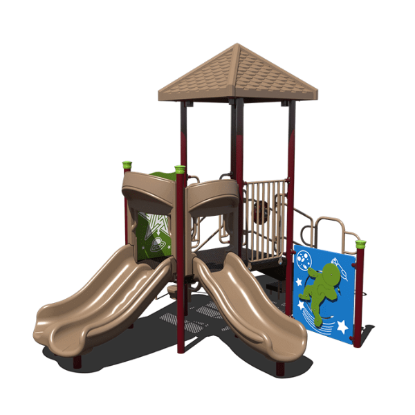 CW-0010 - Alien Adventure Commercial Playground Equipment - Ages 2 to 5 yr - Front