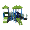 CW-0013 - Triple Top Commercial Playground Equipment - Ages 2 to 5 yr -Back