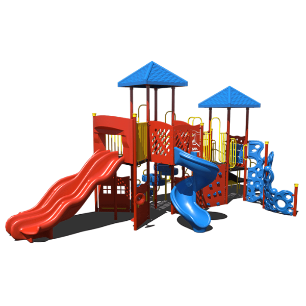 CW-0020 - City Vibes Commercial Playground Equipment - Ages 5 to 12 yr - Front - Circus