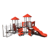 CW-0020 - City Vibes Commercial Playground Equipment - Ages 5 to 12 yr - Front - Orange