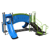 	CW-0022 - Coastside Cruise Commercial Playground Equipment - Ages 5 to 12 yr - Back Swamp