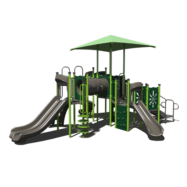 CW-0025 - Crawling Caterpillar Commercial Playground Equipment - Ages 2 to 12 yr - Front