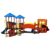 CW-0028 - Slide Cross Commercial Playground Equipment - Ages 2 to 12 yr - Back