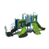 CW-0029 - Climbing Corner Commercial Playground Equipment - Ages 2 to 12 yr - Front