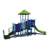 CW-0030 - Lemur Leap Commercial Playground Equipment - Ages 2 to 12 yr - Back