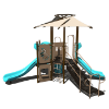 CW-0031 - Pinwheel Play Place Commercial Playground Equipment - Ages 2 to 5 yr - Back