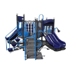 CW-0032 - Mini Mountaineer Commercial Playground Equipment - Ages 2 to 5 yr - Back