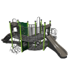 CW-0034 - JoyPlay Commercial Playground Equipment - Ages 2 to 12 yr - Front
