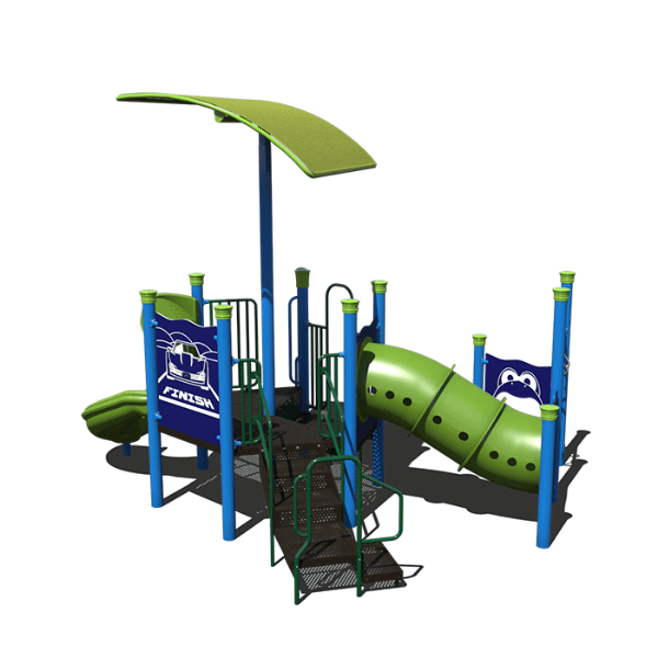 CW-0035 -Funville Commercial Playground Equipment - Ages 2 to 5 yr - Front