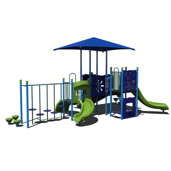 CW-0036 - Eclipse Exploration Commercial Playground Equipment - Ages 2 to 12 yr - Urban Front