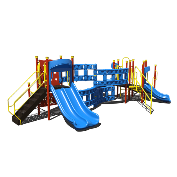 CW-0037 - Connection Link Commercial Playground Equipment - Ages 5 to 12 yr - Front