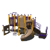 CW-0038 - Little Ladder Commercial Playground Equipment - Ages 2 to 12 yr - Back
