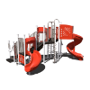 CW-0039 - Summit Seekers Commercial Playground Equipment - Ages 5 to 12 yr - Front