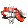 CW-0039 - Summit Seekers Commercial Playground Equipment - Ages 5 to 12 yr - Back