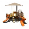 Spin Top Commercial Playground Equipment - Ages 5 to 12 yr - Sand Dune Back
