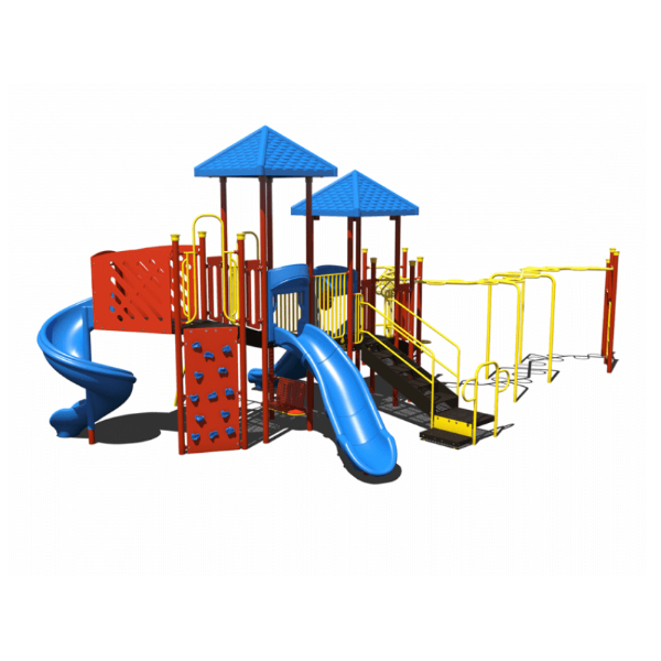 CW-0050 - Ultimate Adventure Commercial Playground Equipment - Ages 5 to 12 yr - Front