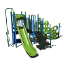 CW-0061 - Bubble Beach Commercial Playground Equipment - Ages 2 to 12 yr - Front