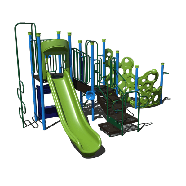 CW-0061 - Bubble Beach Commercial Playground Equipment - Ages 2 to 12 yr - Front