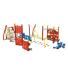 CW-0065 - Junior Ninja Playground Obstacle Course - Ages 5 to 12 yr - Front