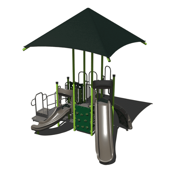 CW-0070 - Treetop Treasures Commercial Playground Equipment - Ages 2 to 12 yr - Front