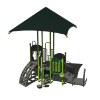 CW-0070 - Treetop Treasures Commercial Playground Equipment - Ages 2 to 12 yr - Back