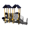 CW-0072 - Double Play Commercial Playground Equipment - Ages 2 to 5 yr - Back