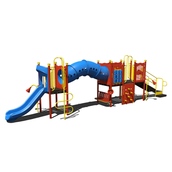 CW-0076 - Climb n' Crawl Commercial Playground Equipment - Ages 2 to 5 yr - Front
