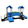 CW-0083 - Happy Meadow Commercial Playground Equipment - Ages 2 to 5 yr - Front