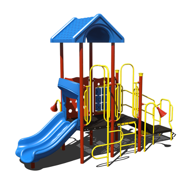 CW-0086 - Talk, Learn, Play Commercial Playground Equipment - Ages 2 to 5 yr - Circus Front
