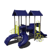 CW-0090 - Camel Climb Commercial Playground Equipment - Ages 2 to 5 yr - Back