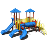 CW-0093 - Four Corner Commercial Playground Equipment - Ages 2 to 12 yr - Circus Front