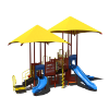 CW-0096 - Sky High Commercial Playground Equipment - Ages 2 to 12 yr - Front Circus
