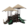 CW-0096 - Sky High Commercial Playground Equipment - Ages 2 to 12 yr - Forest Front