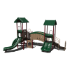 CW-0097 - Bridge to Fun Commercial Playground Equipment - Ages 2 to 12 yr - Back Forest