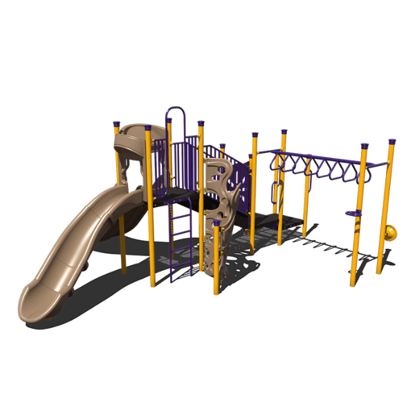 CW-0100 - High Divide Commercial Playground Equipment - Ages 5 to 12 yr - Front
