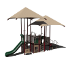 CW-0103 - Shady Oasis Commercial Playground Equipment - Ages 2 to 12 yr - Back