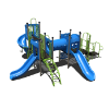 CW-0109 - Express Escape Commercial Playground Equipment - Ages 5 to 12 yr - Back