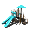 CW-0113 - Mirror Race Commercial Playground Equipment - Ages 2 to 12 yr - Front