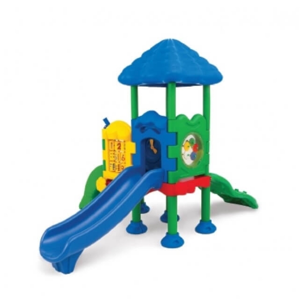 DC-2MDR - Discovery Center 2 Sensory Playground Equipment - Ages 2 to 5 yr - Front