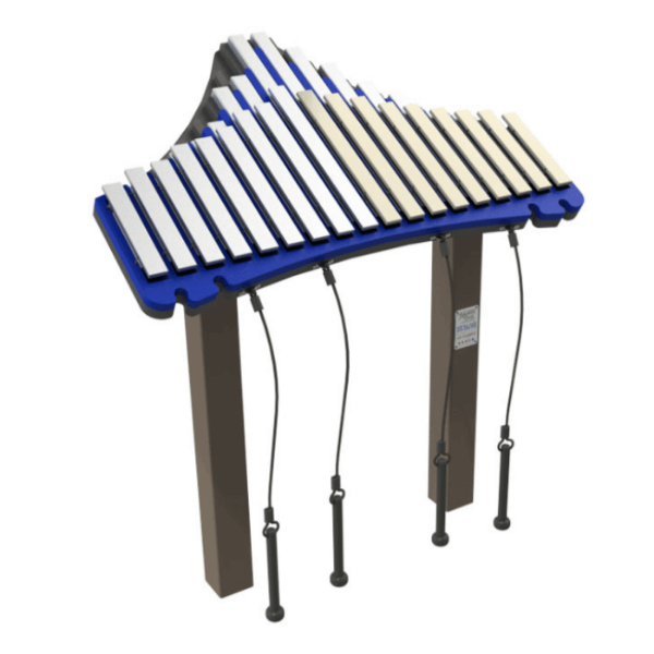 SRDUET-IG-REC-SRP - Duet Xylophone Musical Playground Equipment - Ages 2 to 12 yr