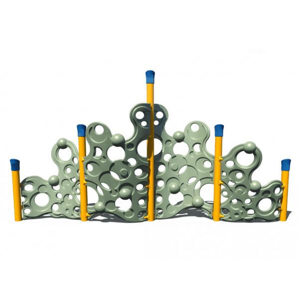 EFR0069 - 4-Section Bubble Wall Playground Climber - Ages 5 to 12 yr